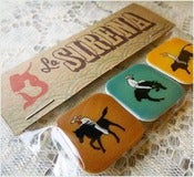 Image of Charros (Mexican Cowboys) Magnets - Set of 3