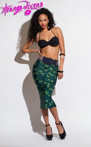 Image of Puff Puff Pass Pencil Skirt