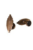 Image of EMERALD TAIL CUFFLINKS