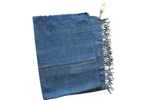 Image of Hand-Spun Organic Cotton Throw 