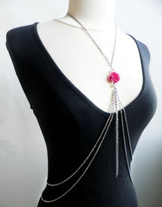 Image of Violet Rose Body Chain
