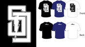 Image of San Diego SD -Charger Bolt T-Shirt- Match with New Era and NFL hats