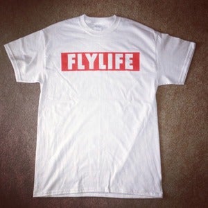 Image of White FLYLIFE Tee