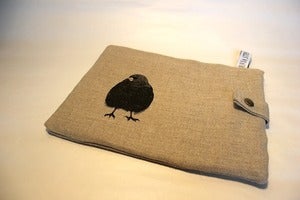 Image of Fluffy Chaffinch Ipad sleeve