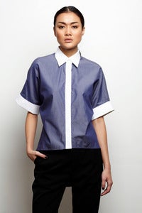 Image of Tracey Tail Back Shirt
