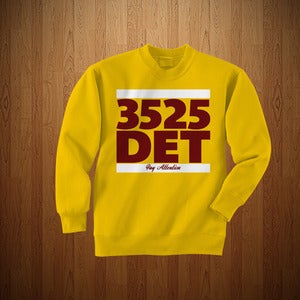 Image of 3525 "DET" EDITION CREWNECK