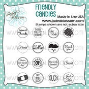 Image of Friendly Candies (4x4) ~ Peachy
