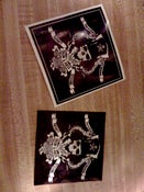Image of THERAPY SESSIONS STICKER (Vinyl Skull Top Hat Design 4"x4")