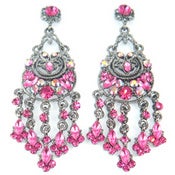 Image of Pink Ice Earrings