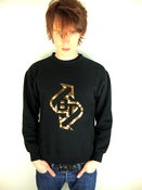 Image of Bullet Train - Black Sweatshirt - Gold Foil Logo - Limited edition