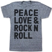 Image of PEACE LOVE & ROCK N ROLL