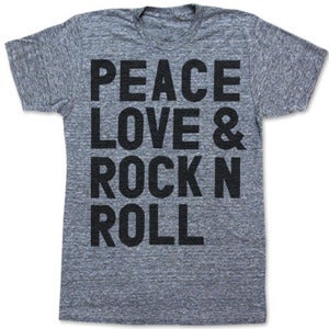 Image of PEACE LOVE & ROCK N ROLL