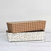Image of Paper Bakeware Rustic Loaf Pan