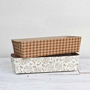Image of Paper Bakeware Rustic Loaf Pan