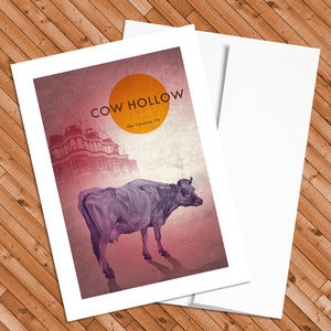 Image of Cow Hollow - 5x7 Postcard