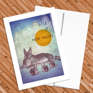 Image of Noe Valley - 5x7 Postcard