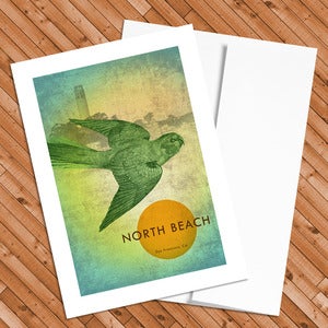 Image of North Beach - 5x7 Postcard