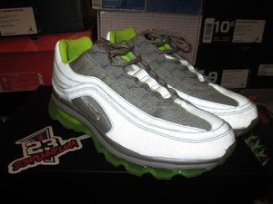 Image of Air Max 24-7 "Air Attack Pack - Metallic Silver/Volt" *PRE-OWNED*