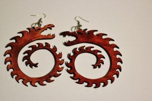 Image of Dragon Slayer Statement Earrings