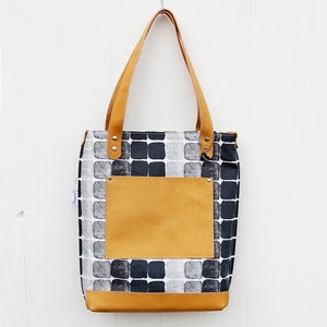 Image of Book bag, square, black