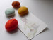 Image of Wish Rocks 4 You - orange, ice blue, sun yellow, spice brown