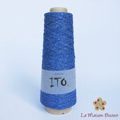 Image of Ito yarns - Kinu - 118 Marine Blue