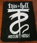 Image of American Thrash canvas Back Patch
