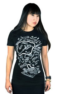 Image of Superb "Mess Life" Art T-Shirt, Black (Limited Edition)