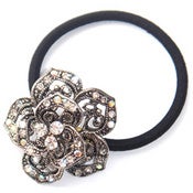 Image of Rose Ponytail Holder