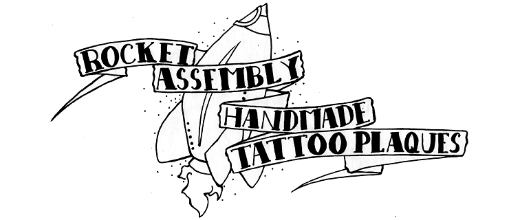 Rocket Assembly — Heart Banner Tattoo - customizable