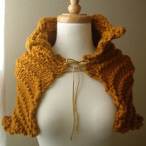 Cape Knitting Pattern (Hand Knit) - Free Web Generated Knitting