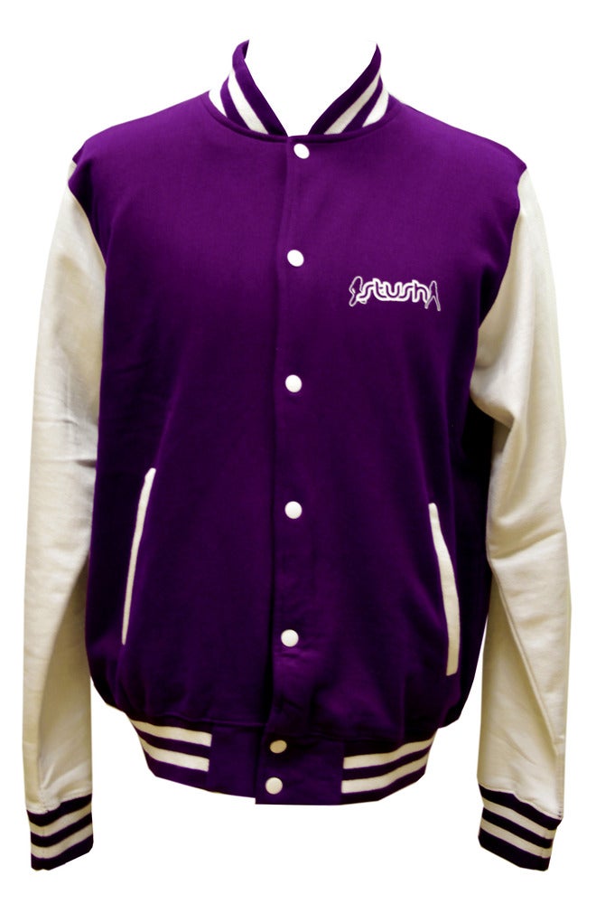 Stush — Stush Varsity Jacket - Purple