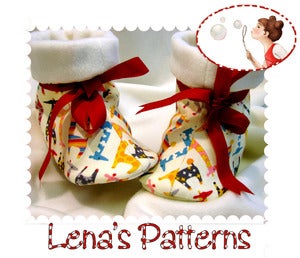 Baby Boots Sewing Pattern Super Slouchy Baby by bluebirdpatterns